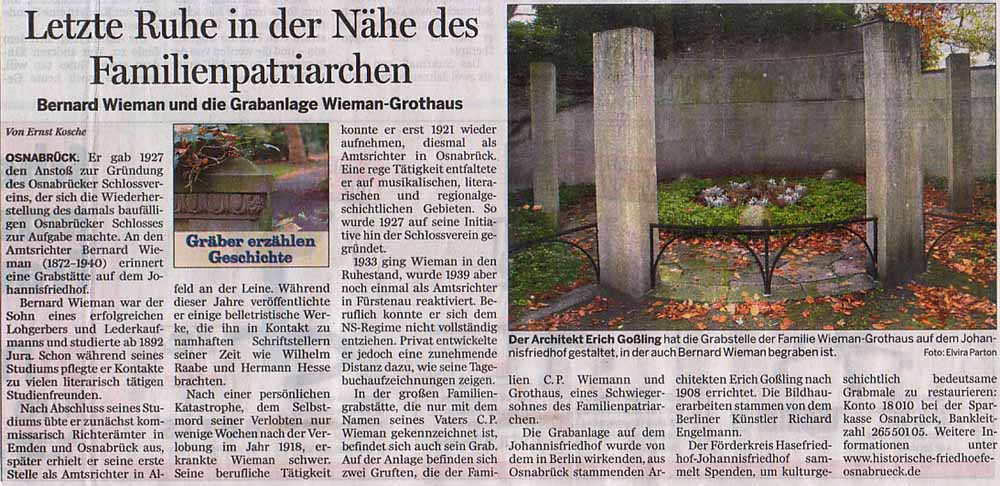 30.11.2007 Neue Osnabrücker Zeitung