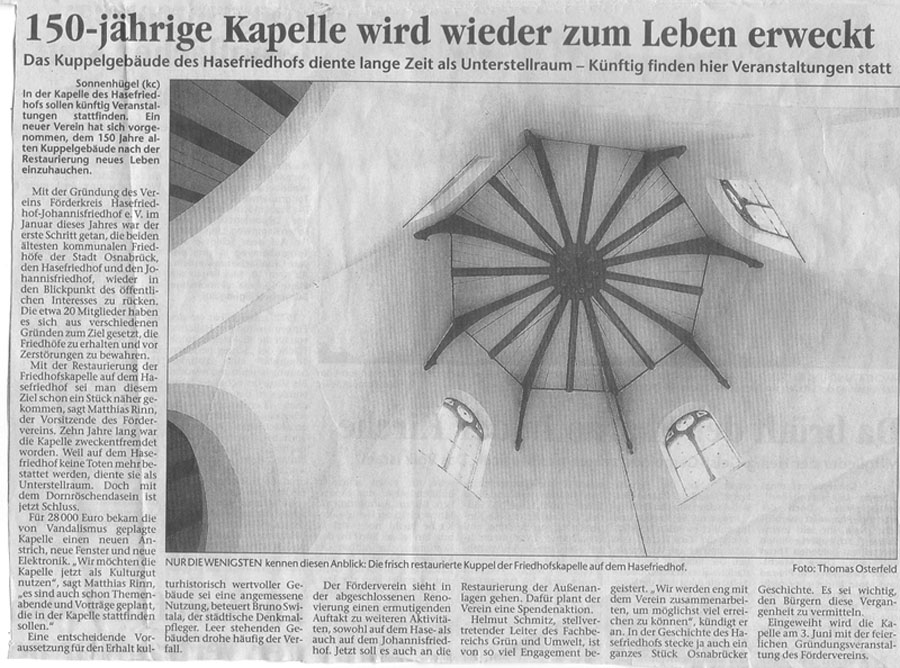 09.05.2005 Neue Osnabrücker Zeitung