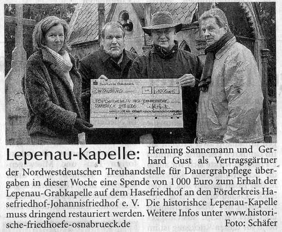 05.03.2006 Osnabrücker Sonntagszeitung