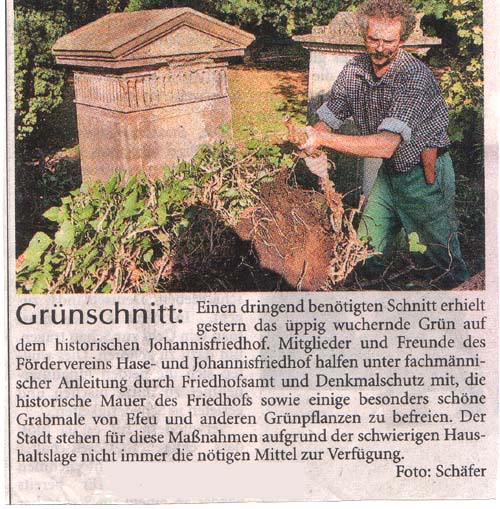 30.10.2005 Osnabrücker Sonntagszeitung